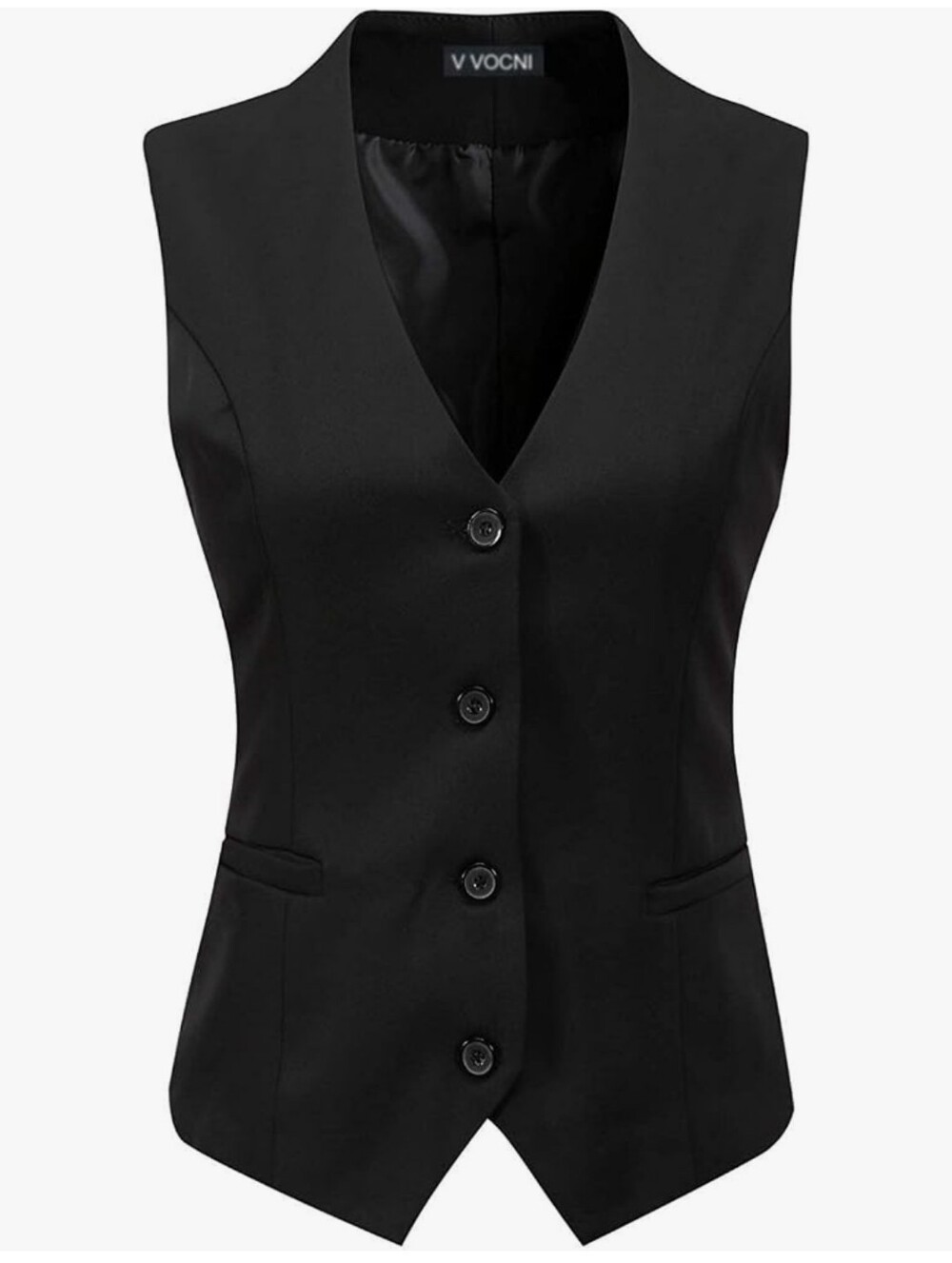 Classic Black Vest - Women's Professional